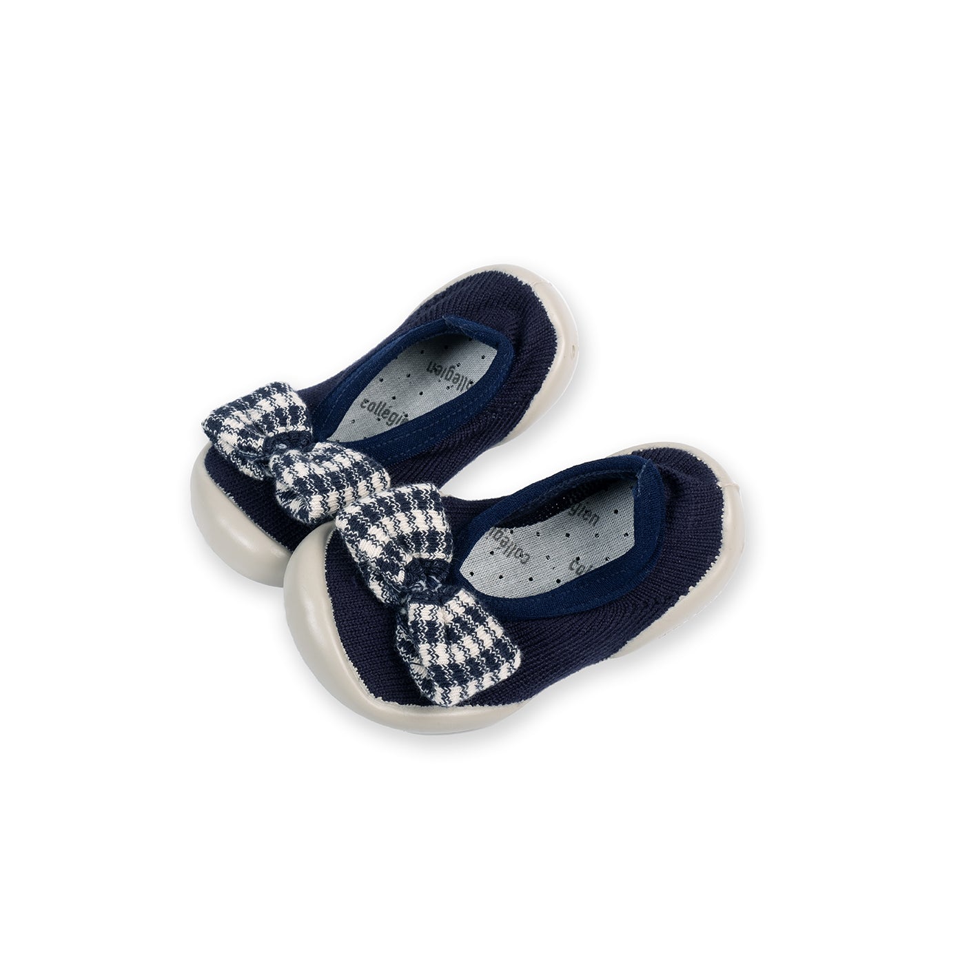 Bleu Nuit avec noeud Vichy
